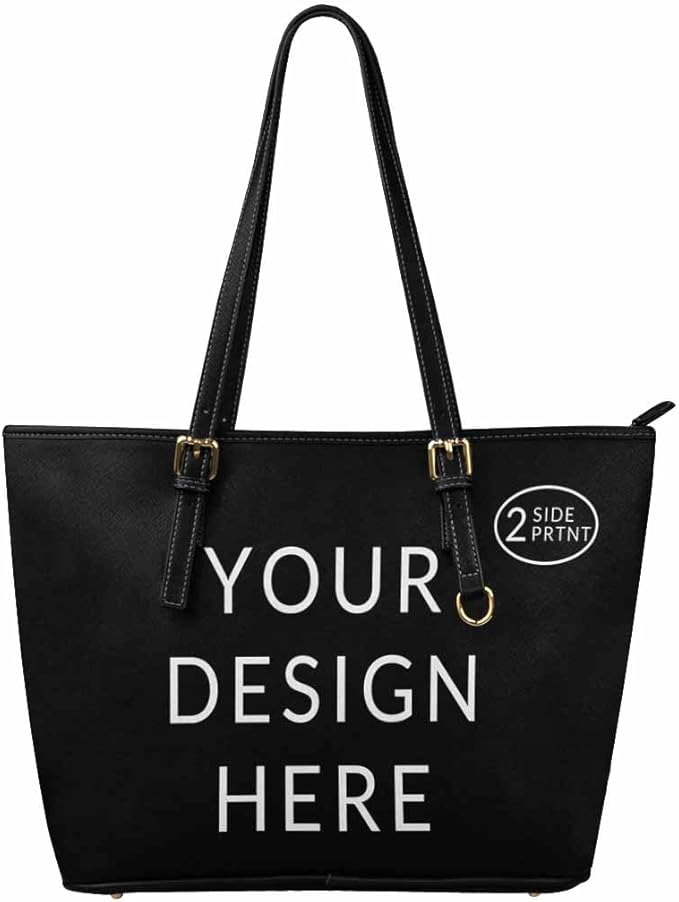 Women Custom handBag  with Text or  Logo print