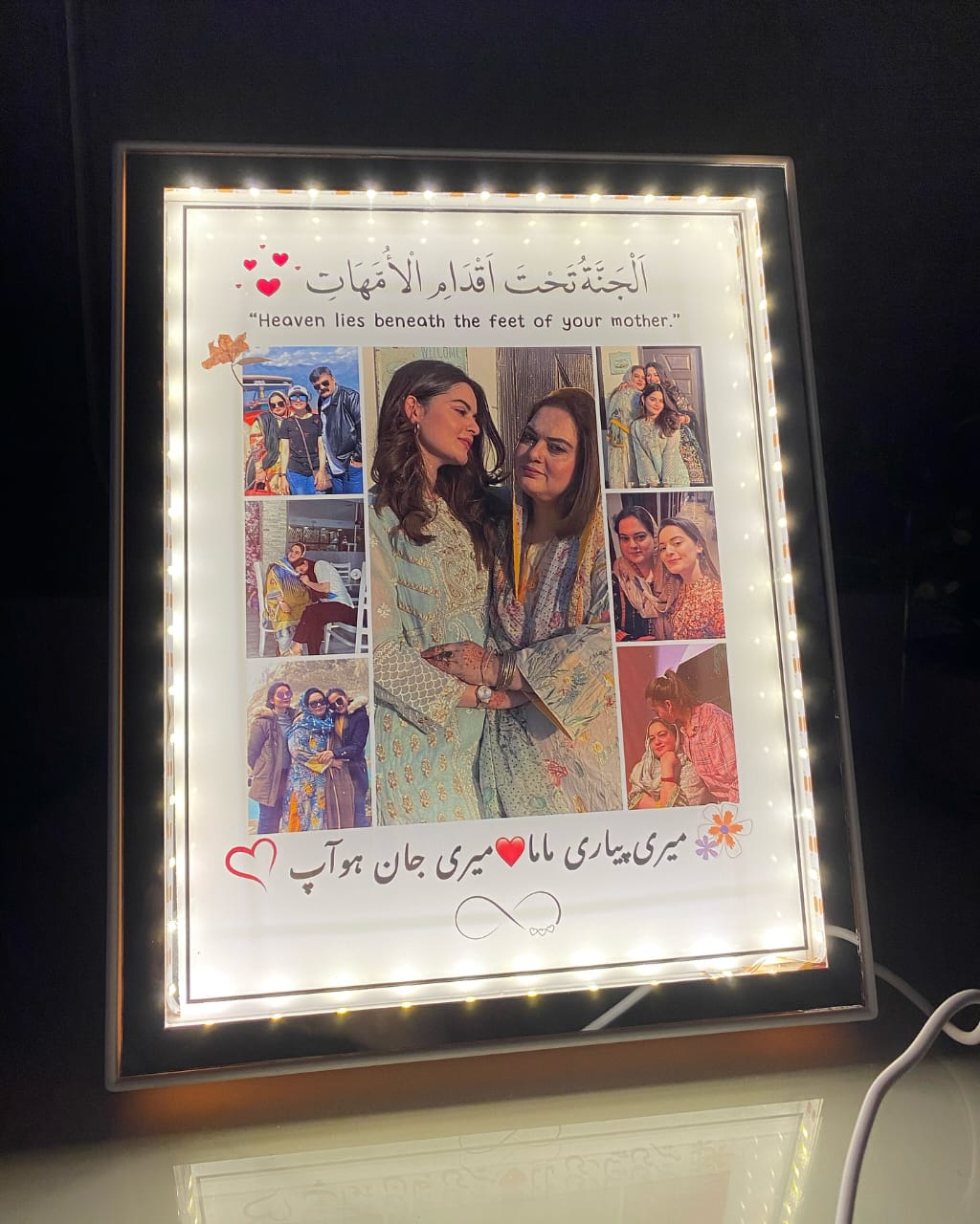 LED PICTURE CUSTUMIZE FRAME